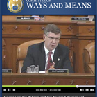 Congressman Erik Paulsen speaks at the Hearing on Tax Reform and Tax Favored...